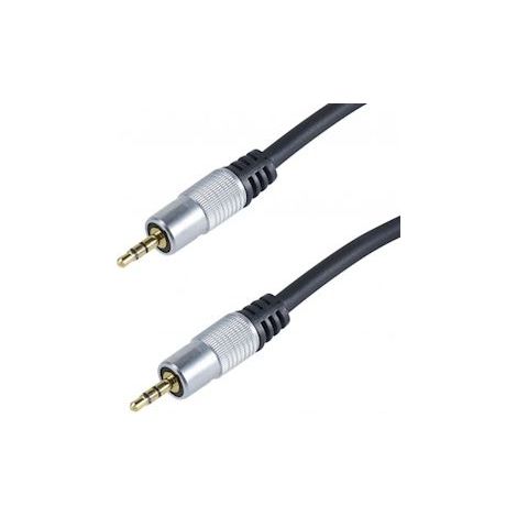 cable jack 3.5 mm - métal - 5 mètres - erard 7111