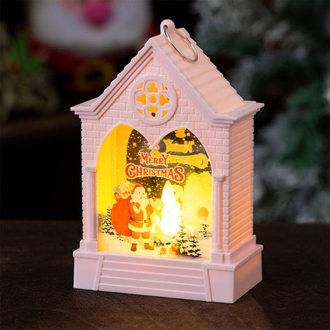 Lampe À Vent LED - Veilleuse De Noël - Suspension Pour Arbre De Noël - Décoration Intérieure - Lot De 1 (1/5)