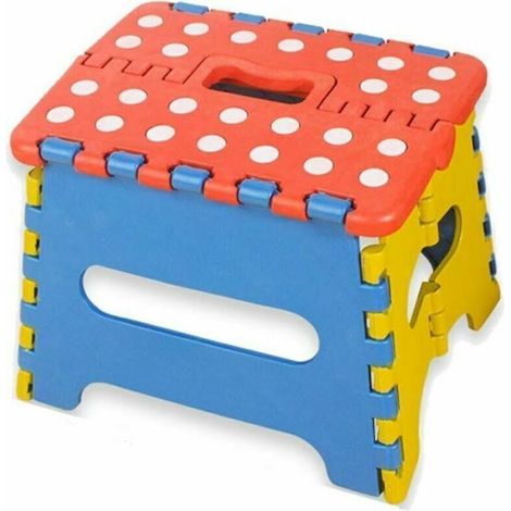 Marchepied pliable et portable, idéal pour enfants et adultes, antidérapant, convenant à la cuisine, à la salle de bain et au jardin. (1/2)
