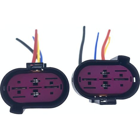 Applicable aux modèles Buick Excelle, Regal, LaCrosse, Malibu et Chevrolet Cruze : ventilateur électrique, prise du ventilateur du réservoir d'eau – JB1315-4P
