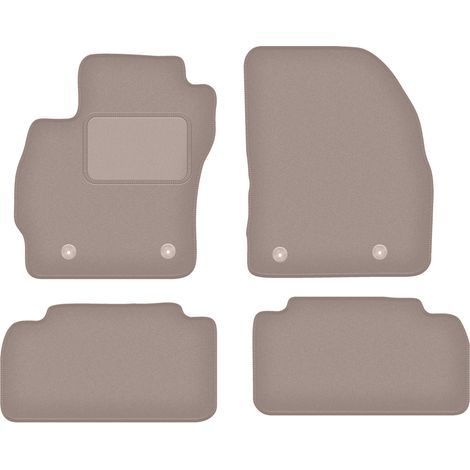 Beige Veloursmatten für: Mazda Premacy III Minivan (2010-) (1/5)