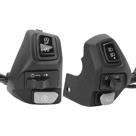 2-teiliger Lenkerschalter für Fern-/Abblendlicht und Hupe für Yamaha AEROX 155 125 (1/5)