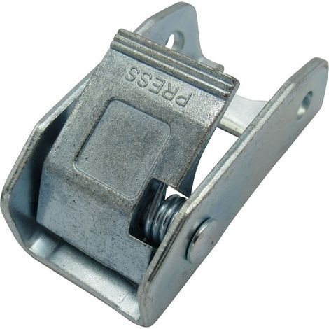 Pressed Cam Buckle 25MM 750KG (Zinc Plated Metal Cambuckle Tie Down Flap Clip) (1/5)