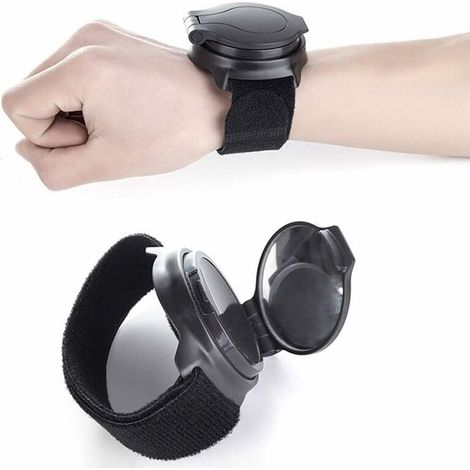 Rétroviseur de vélo grand angle cyclisme vélo rétroviseur de vélo protège-poignets bracelets rétroviseur pour cyclistes vélo de route de montagne (portable) (1/5)