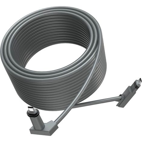Câble d'extension étanche de remplacement pour Rectangular Satellite V2 avec embouts, 45 m (147,6 pi), gris (1/5)