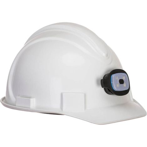 Linterna magnética para casco, recargable por USB PORTWEST HV29