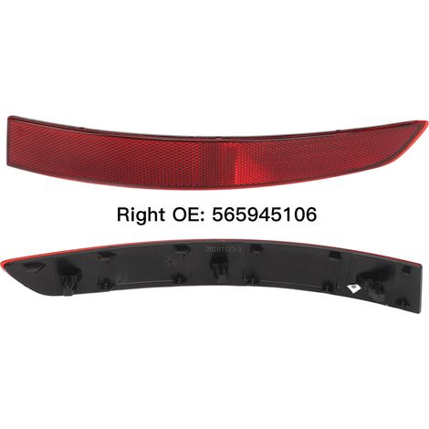 Skoda Kodiaq NS7 (2016–2021) Reflektor hinten rechts – Rot, ABS (1/5)
