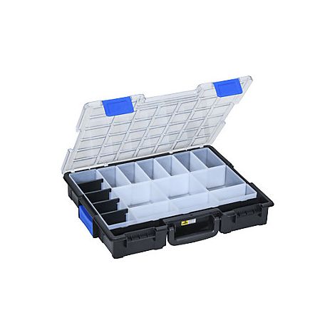 Maletín profesional para piezas pequeñas  A x H exteriores 355 x (1/4)