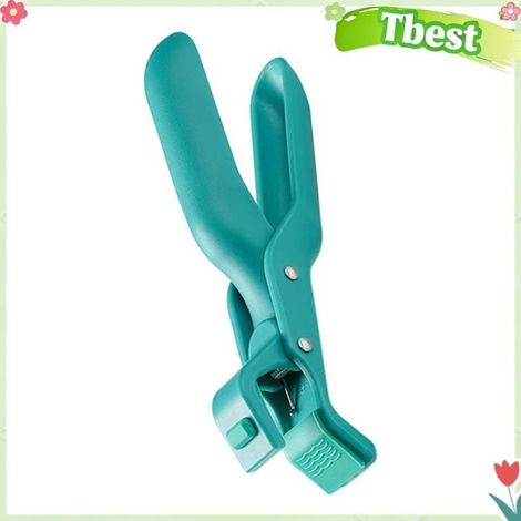 Tbest Clip de bol en Silicone Clip de support de bol Anti-brûlure, Clip de pince de plaque de bol chaud en table set Rouge Bleue (1/5)