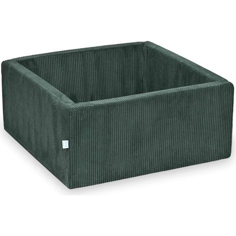 Piscine sèche 90x90x40 Corduroy Green sans balles (1/5)