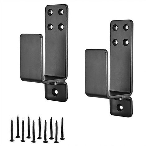 Verstärkte 2x4-Türhalterungen, verbesserte Türstrebe, schwarz (1/5)