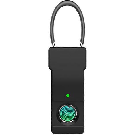 Tuya Fingerabdruck-Vorhängeschloss, Bluetooth-Kombinationsschloss für Koffer, Mini-Fingerabdruck-Vorhängeschloss, Diebstahlsicherung B (1/5)
