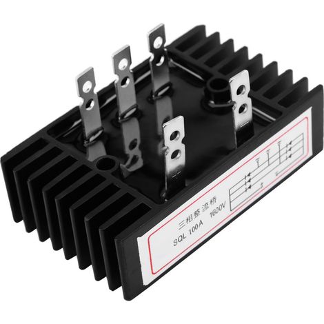 Redresseur triphasé à pont de diodes SQL100A 1600V CA/CC (1/5)