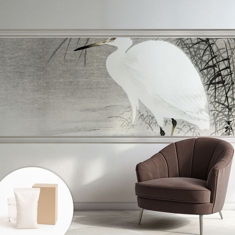 Papier peint intissé avec imprimé pour intérieur moderne application facile a motif - Colle incluse gratuite Paysage aquatique 250x104 cm (1/5)