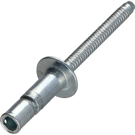 Rivet Aveugle HARDLOCK Tête goutte de suif 6.4X12.5 Acier zingué