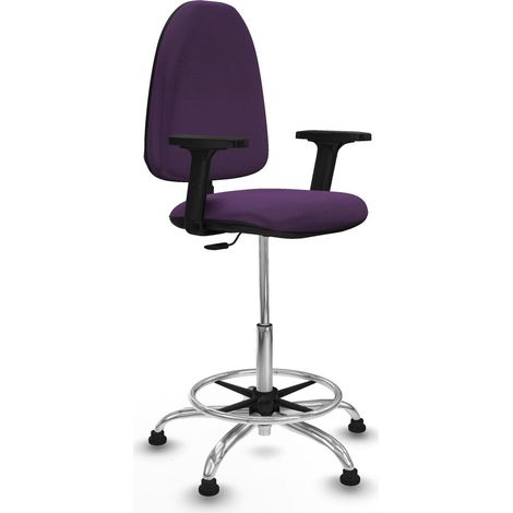 Sedia da Ufficio Piqueras y Crespo B2D05RT Viola Alta (1/5)