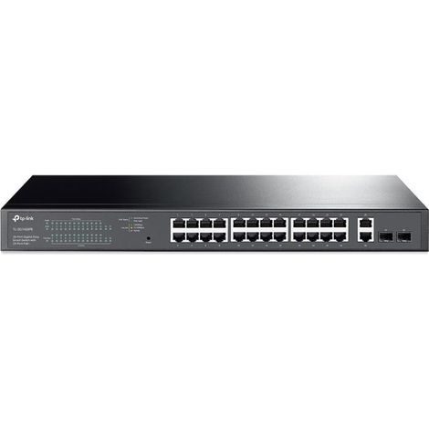 Switch TP-Link 28x GE TL-SG1428PE (davon 24xPOE+) (TL-SG1428PE) (1/4)