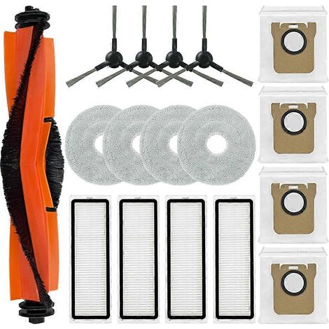 Brosse pour aspirateur Accessoires pour Robot Aspirateur X20 + / X20 Plus / S10 Plus / B108GL B108CN Serpillière Cloth Main Side Brosse Sac à poussière (1/5)