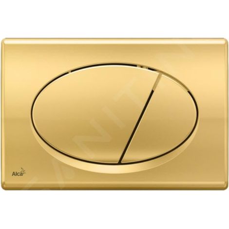 Alca Basic - Bouton de commande affleurant, doré M75