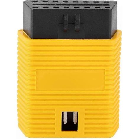 Adaptateur OBD2 vers 16 broches diagnostic auto automobile (1/4)