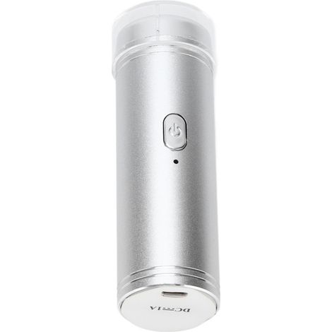 Mini rasoir électrique rechargeable pour voyage d'affaires, tondeuse à barbe portable avec chargeur USB, lavable, livré avec batterie intégrée (1/5)