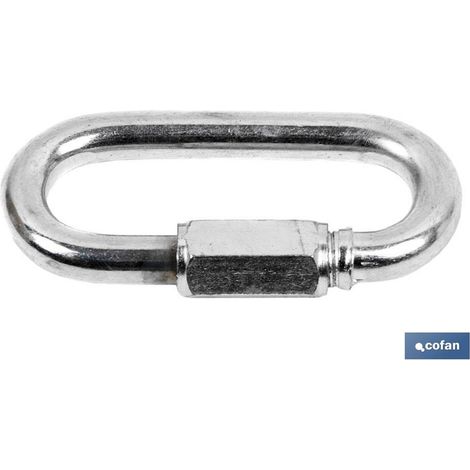 M-3.5 maille rapide pour l'assemblage de chaînes avec maillon fileté et installation facile. (1/2)