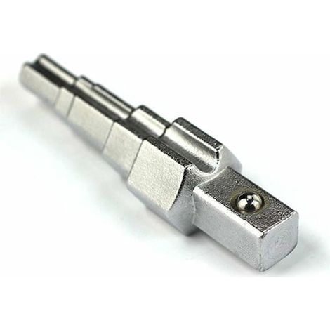 Chiave universale a gradini, chiave a cricchetto per radiatore, pratico utensile manuale, acciaio al carbonio, impugnatura a cricchetto multifunzionale (1/5)