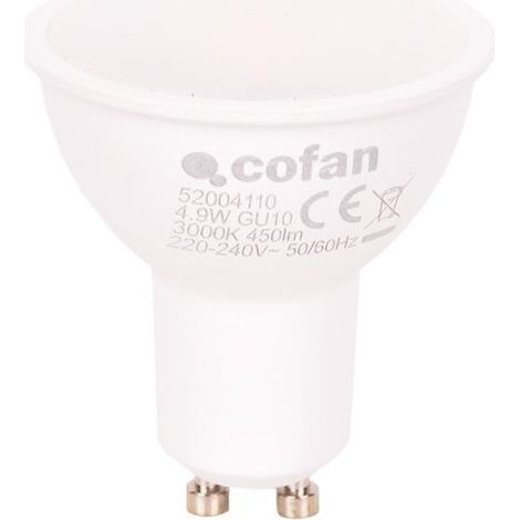 Bombilla LED GU10 4.9 W 450 Lm 3000 K (1/5)