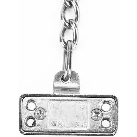 Serrure de chaîne de Porte avec clés, Chaîne De Porte Verrouillable, serrure antivol à déduction Chaîne De Verrouillage De Porte Utilisée Pour Portes Intérieures (1/5)