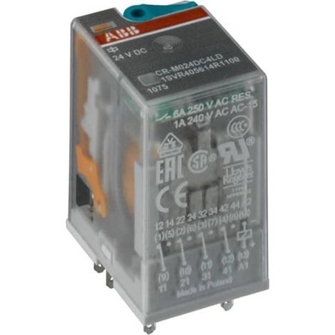 ABB CR M024DC2 Relé de Interfaz 24VDC Compacto IP40
