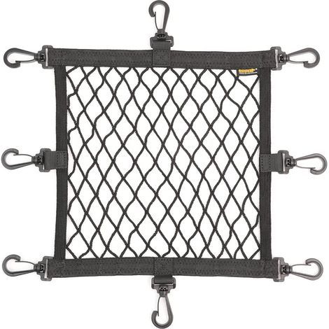 Filet à bagages de moto avec crochets réglables en plastique pour motos et vélos (1/5)