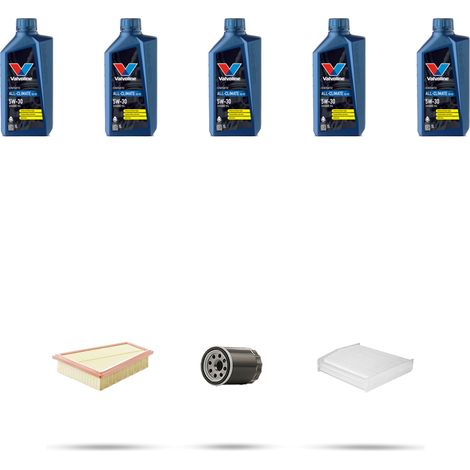 Kit tagliando 3 FILTRI e 5L OLIO compatibile con Ford Tourneo Custom 1.0 EcoBoost PHEV 92kw dal 2020 (1/5)