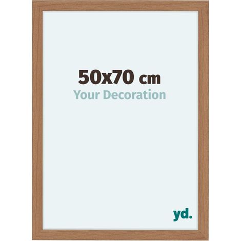 yd. - Cadre photo 50x70 - Noyer clair - MDF - Como (1/5)