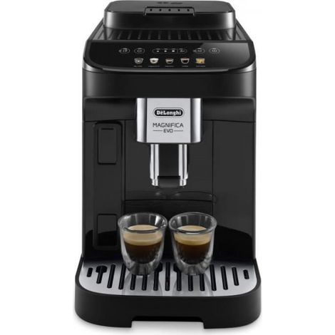 Machine a Cafe expresso automatique avec broyeur De'Longhi Magnifica Evo - ECAM290.61.B -technologie boissons lactées, Noir (1/5)