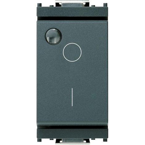 Interruttore bipolare luminoso Vimar 16036 idea 2p 16A