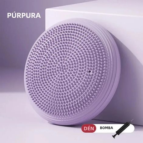 TK Thick Yoga Pad for Home Gym Fitness Equipment Shock Absorption with Massage Flat Surface Size 34cm X 4mm (1/5)