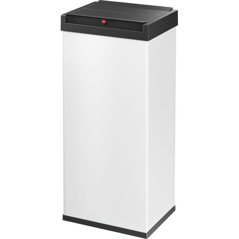 Hailo Big-Box Swing XL, Großraum-Müllbox, 52 ltr, Weiß
