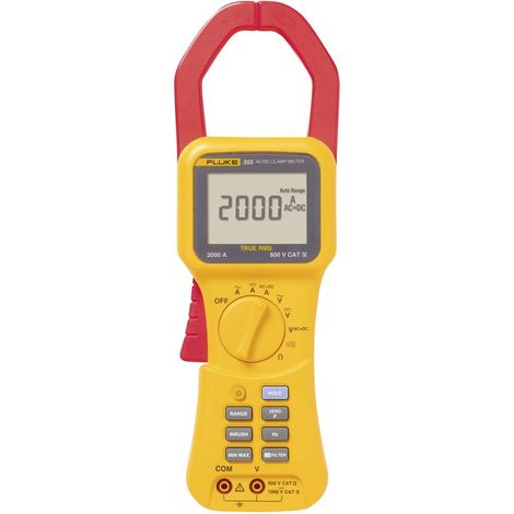 Fluke 355 Pince ampèremétrique, Multimètre numérique CAT III 1000 V, CAT IV 600 V Affichage (nombre de points): 4000