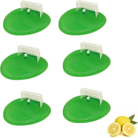 Lot de 6 filtres urinoir parfumés, protection anti-éclaboussures et anti-odeurs pour salle de bain, bureau, hôtel (1/5)