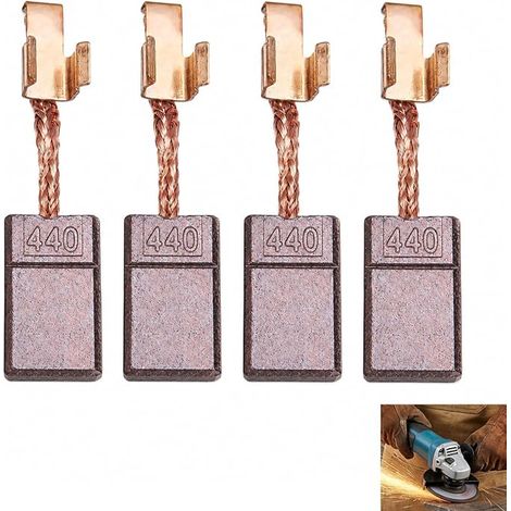 Balais de Charbon Moteur CB440 CB448 CB436 Brosse Charbon 18V/14.4V outil électrique Perceuse Visseuse BDF440 BFR440 BDA340 BDA351 (1/5)