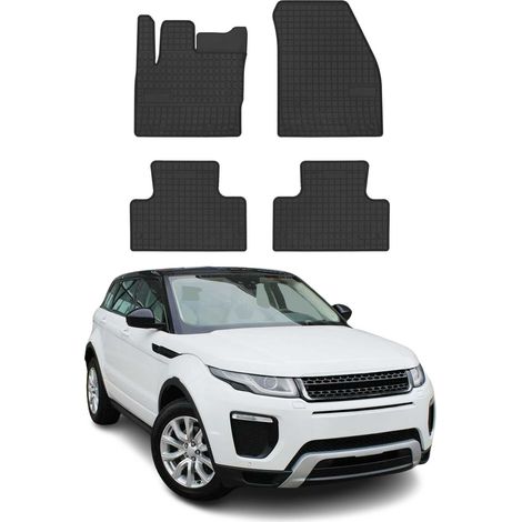 OMAC Tapis de Sol Compatible avec Land Rover Range Rover Evoque 2011-2018 Caoutchouc Noir (1/5)