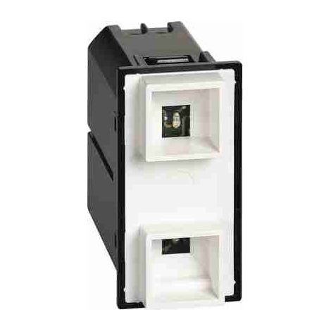 BTIK4373 Portalampada con due Led integrati