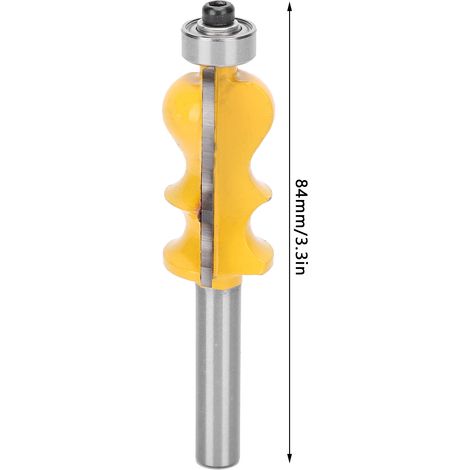 Couteau à moulures pour le travail du bois, à tige de 8 mm (1/5)