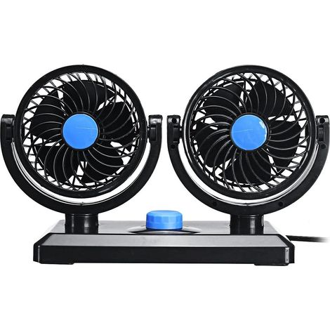 YONGYAO 12V/24V Mini Ventilateur de Voiture à Double (1/5)