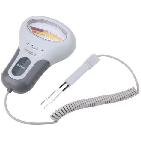FENOPLASTICATesteur de qualité d'eau portable PC102 : détecteur numérique 2 en 1 de pH et de chlore (Cl2) pour piscine et spa. (1/5)