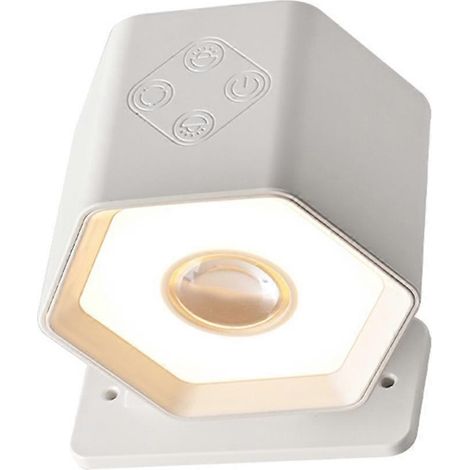 Veilleuse LED rechargeable USB avec détecteur de mouvement RGB pour cuisine, chambre, escaliers, couloir, armoire, etc. (1/5)
