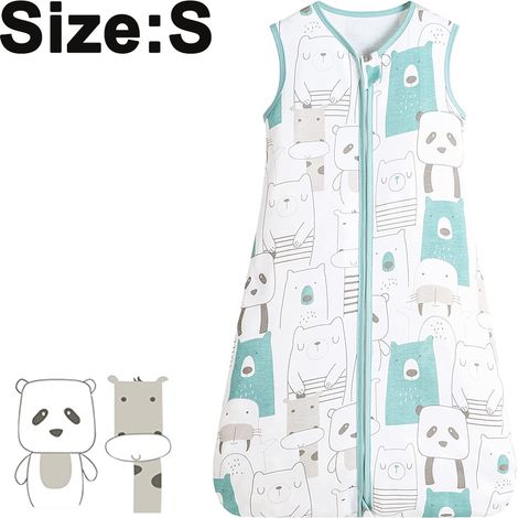 Gigoteuse d'été pour bébé, ajustable de 70 à 90 cm, pour nouveau-né de 0 à 48 mois (taille S, modèle B)