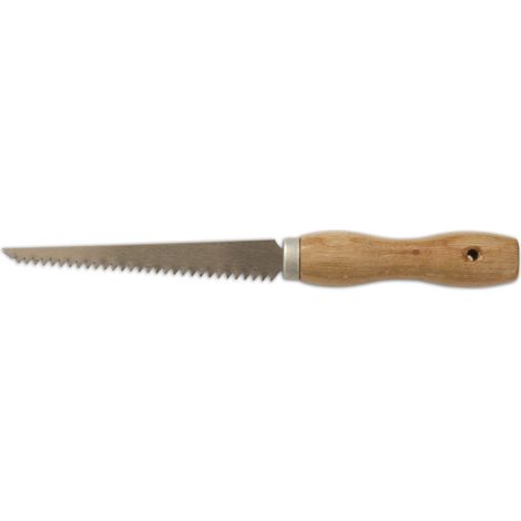Eur Ohm – Scie à guichet pour bois dur – Longueur de lame 500mm – Manche en bois – Coupe nette sans éclat (1/3)