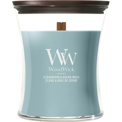 Candela Cedarwood & Ocean Moss 275g Blu WoodWick