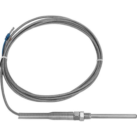 Thermocouple PT100 inox -50°C à 400°C sonde température capteur acier inoxydable pour contrôle (1/5)